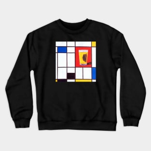 Piet Mondrian's Pint Crewneck Sweatshirt